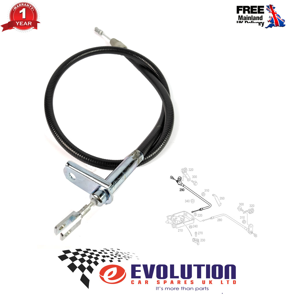 Rear Right Hand Brake Parking Cable Fits Mercedes Benz 2034200385
