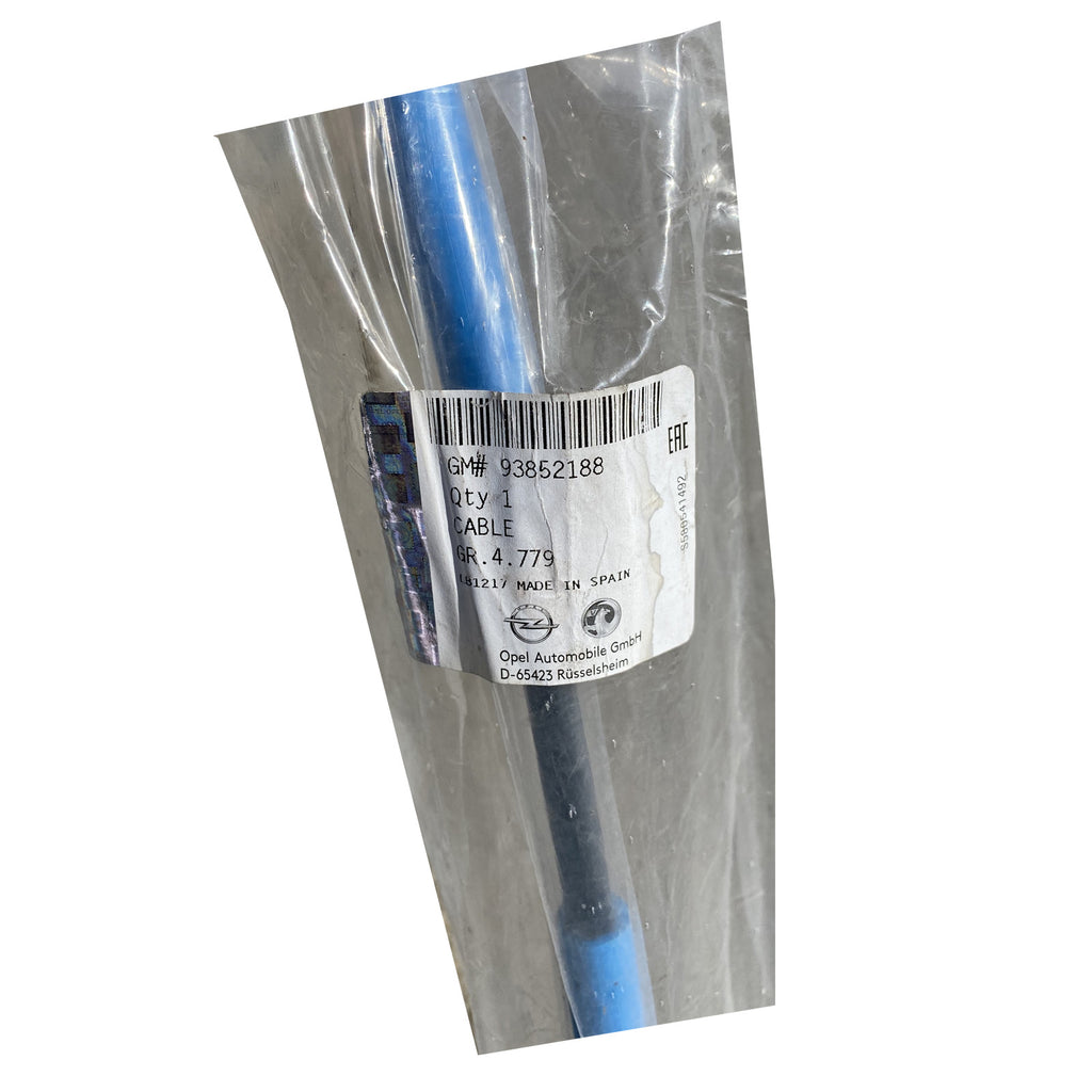 GENUINE SIDE HANDBRAKE CABLE FITS VAUXHALL VIVARO 2001 TO 2014, 93852188