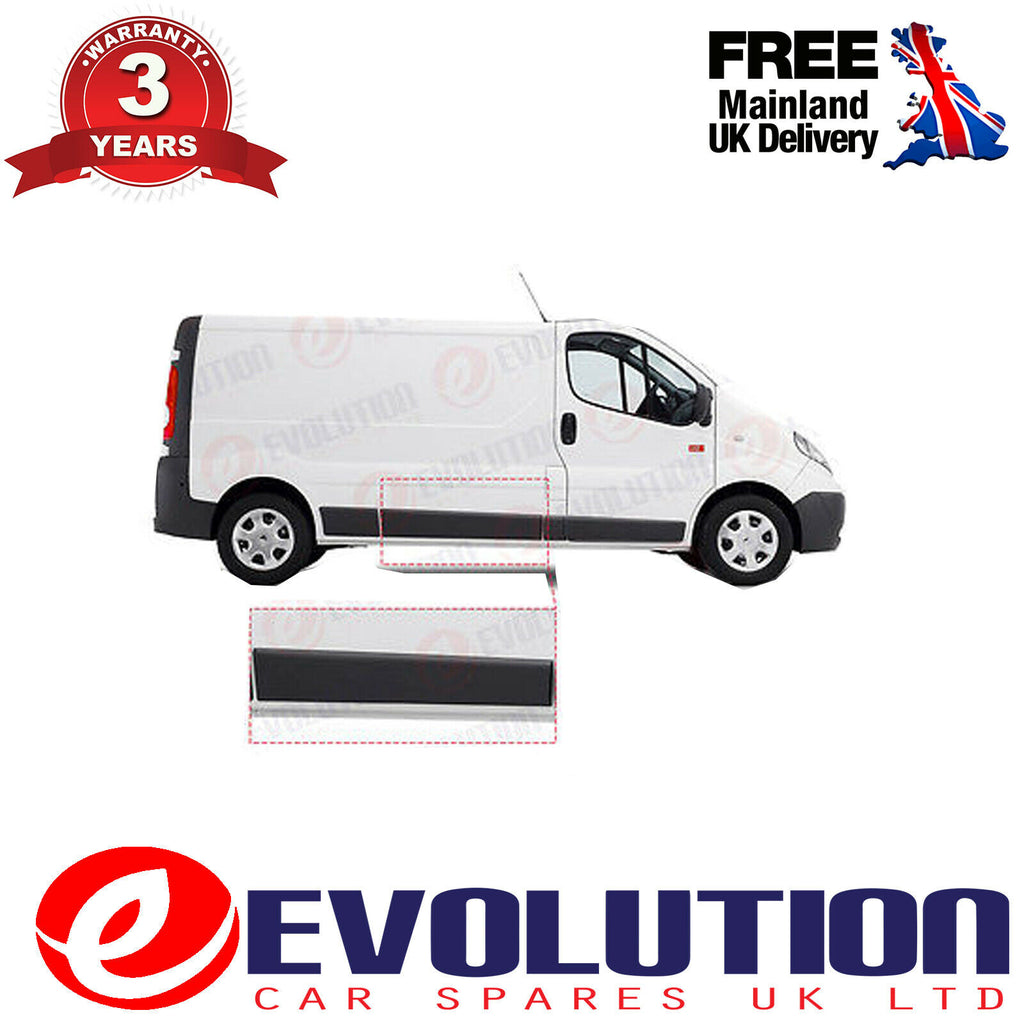 SIDE TRIM PANEL RIGHT LONG FITS  RENAULT TRAFIC 2,  VIVARO, NISSAN, 8200036075