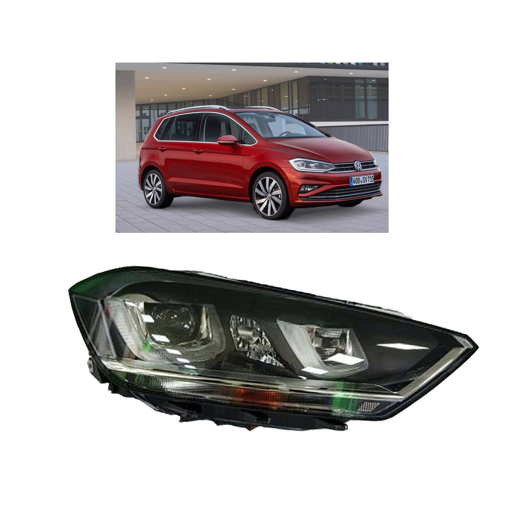 Genuine Right BI Xenon Headlight Fits VW Golf Sportsvan 2014 On  518941044A