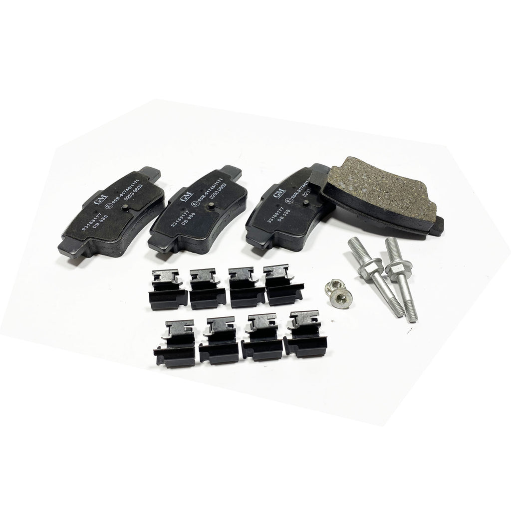 Genuine Vauxhall Corsa D 2006 to 2014 Fits Brake Pad Kit 93169177
