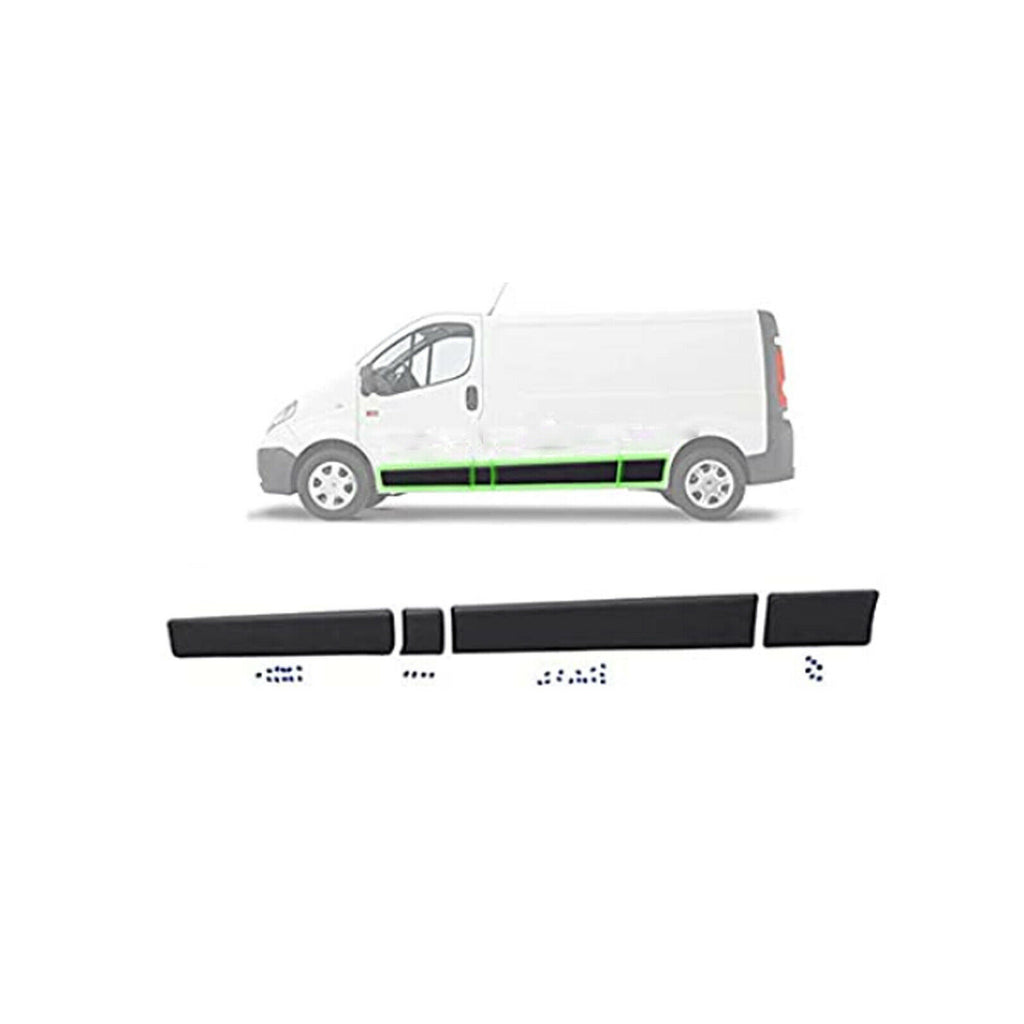 Renault Trafic II Left Complete Moulding Trim Panel Nissan Primastar Vivaro
