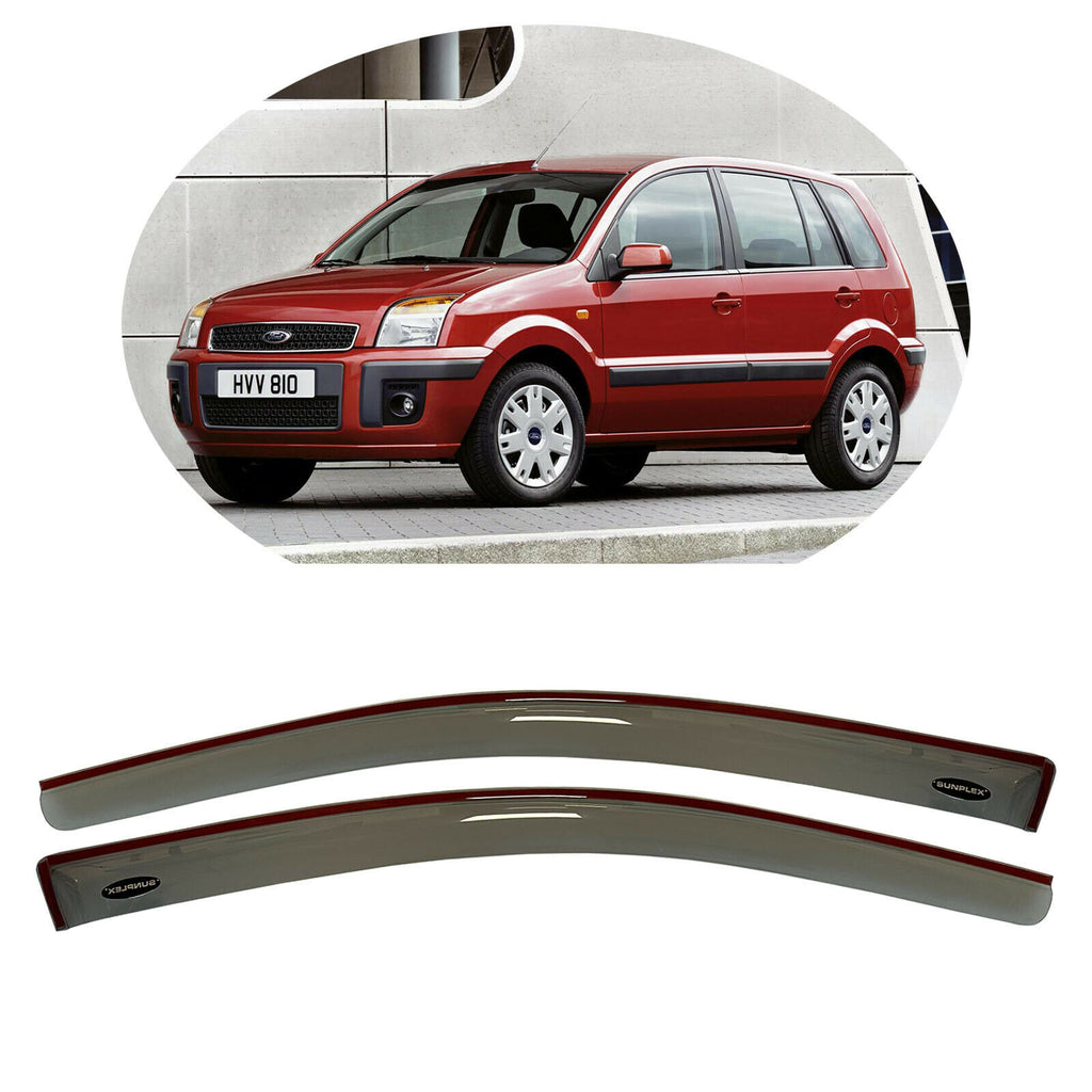 2 PCS Wind Rain Smoke Deflectors Fits Ford Fusion 2005 to 2010