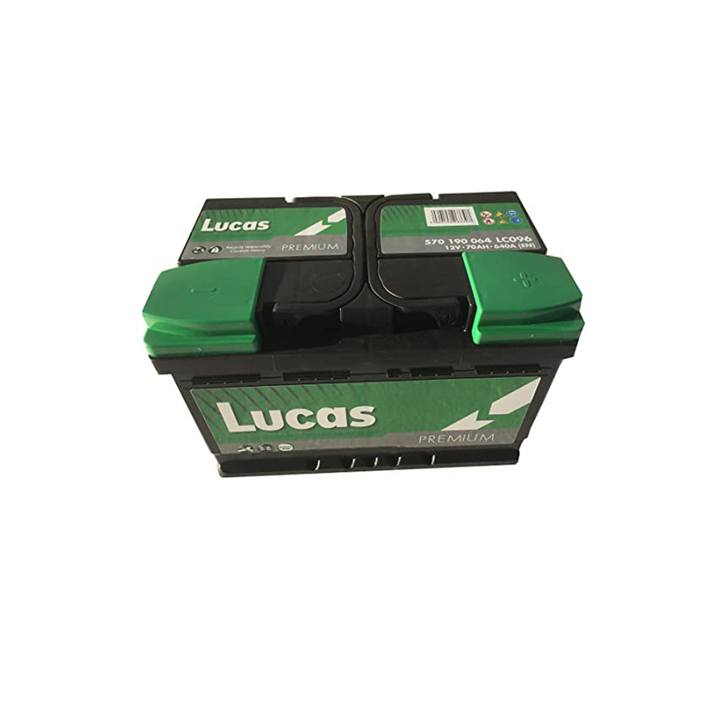 LC100 LUCAS PREMIUM CAR BATTERY 12V 70AH