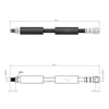 Mercedes Benz E Serie Front Brake Hose W211 W220  2002 to 2009  2114200848
