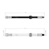 Mercedes Benz Vito Rear Brake Hose 2014 Onwards  4474280335  4474284500