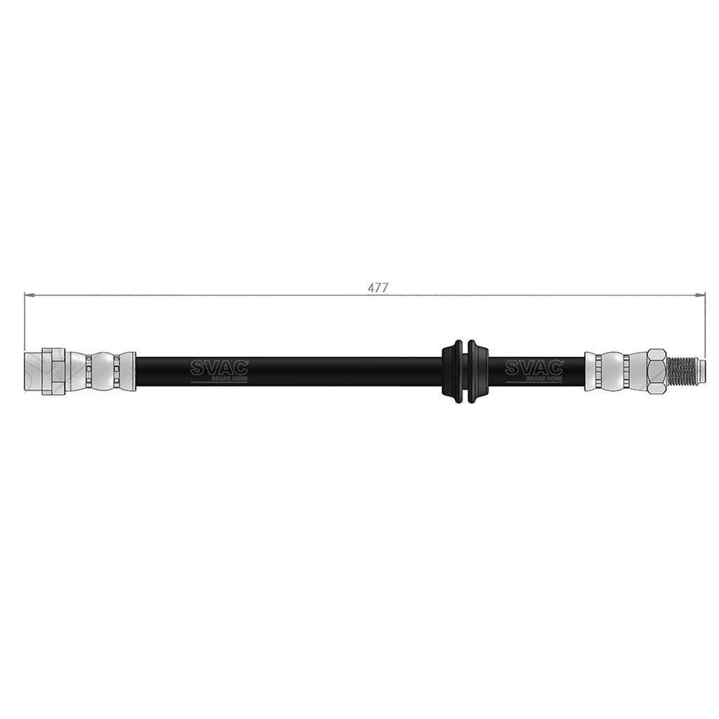 Mercedes Benz Vito Rear Brake Hose 2014 Onwards  4474280335  4474284500