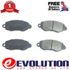 FRONT BRAKE PAD SET FITS FORD TRANSIT MK6 2000 TO 2006, YC152K021BA