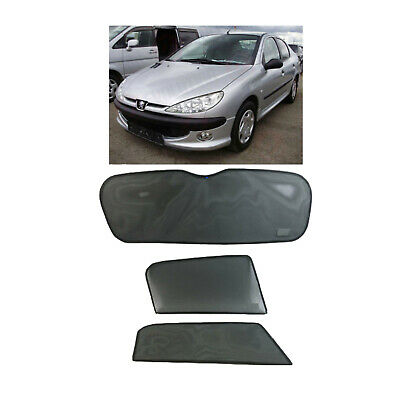 SUNSHADE SET SUNVISOR SETS FITS PEUGEOT 206 SEDAN  2007 TO 2010