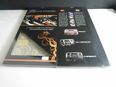 Renault Master II Dashboard Protector aluminium cover 2010 onward R-H-D (29 PCS)