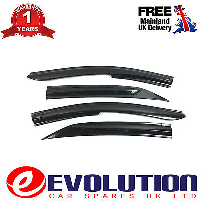 WIND / RAIN / SMOKE DEFLECTORS FITS TOYOTA COROLLA E150 SALOON 2015 ON