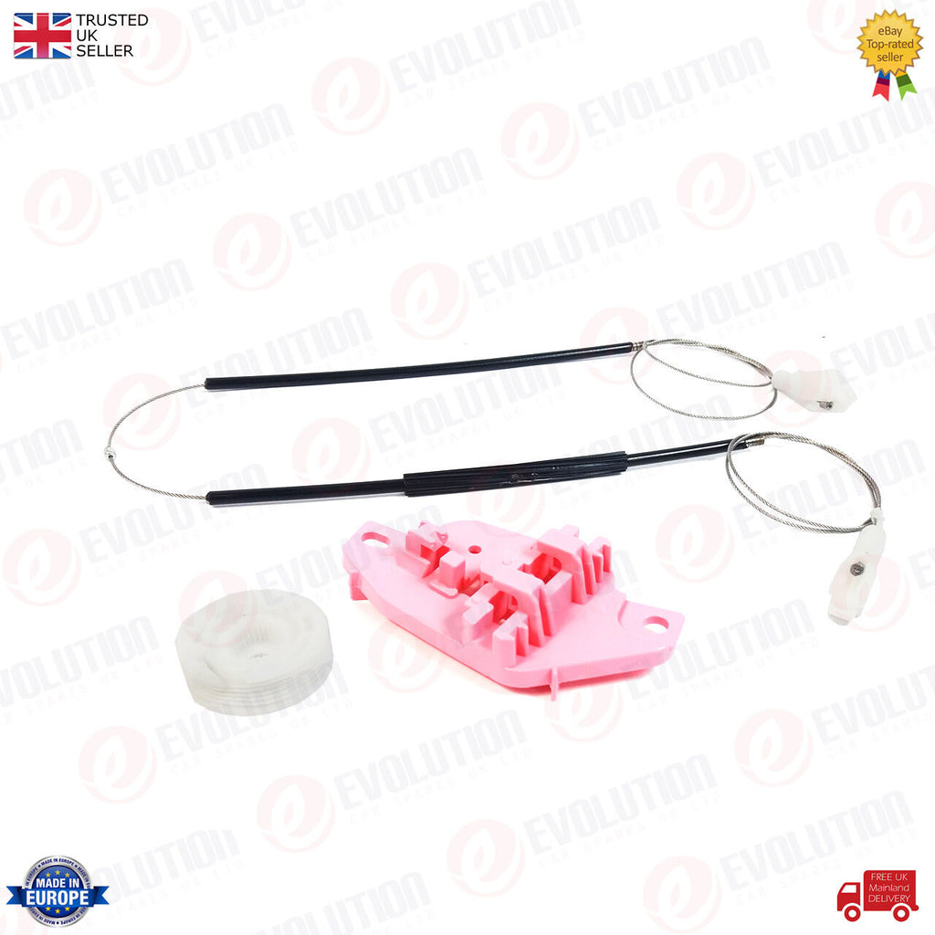 FRONT RHT OFFSIDE DOOR WINDOW REGULATOR REPAIR KIT FITS HYUNDAI ACCENT, AUDI A4