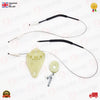 REAR RIGHT / DRIVER SIDE WINDOW REGULATOR REPAIR KIT 6 PCS FITS RENAULT MEGANE I