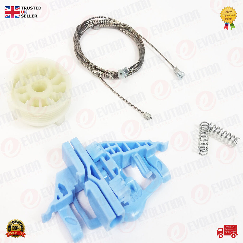 FRONT LEFT / PASSENGER SIDE WINDOW REGULATOR REPAIR KIT FITS FIAT DOBLO 2011