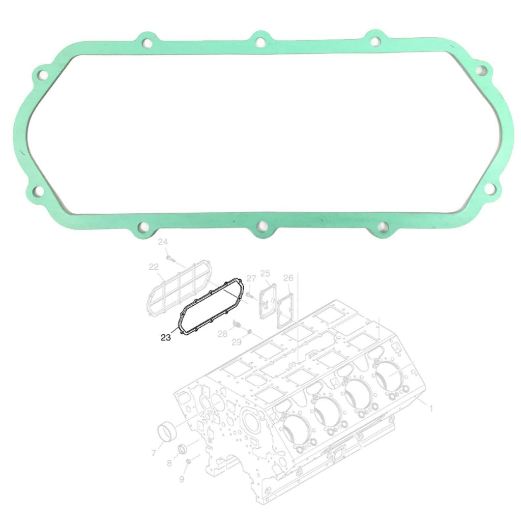 OIL COOLER SEAL GASKET FITS SCANIA DC, DSC, T 1375383, 137.010