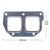 TURBO CHARGER GASKET FITS RENAULT TRUCKS MAGNUM AE,MAJOR R, 1990-1996 5000666736