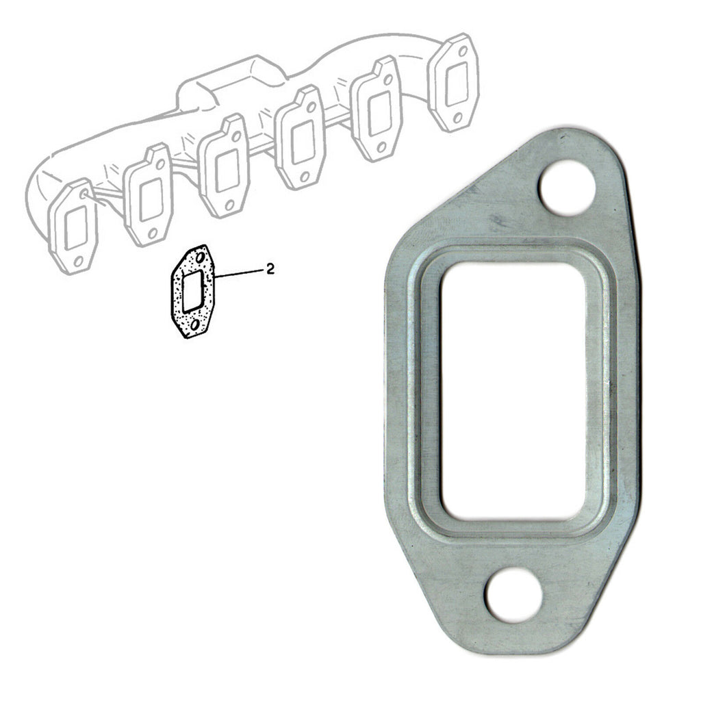 INTAKE EXHAUST MANIFOLD GASKET SEAL FITS RENAULT TRUCKS, 5000684470