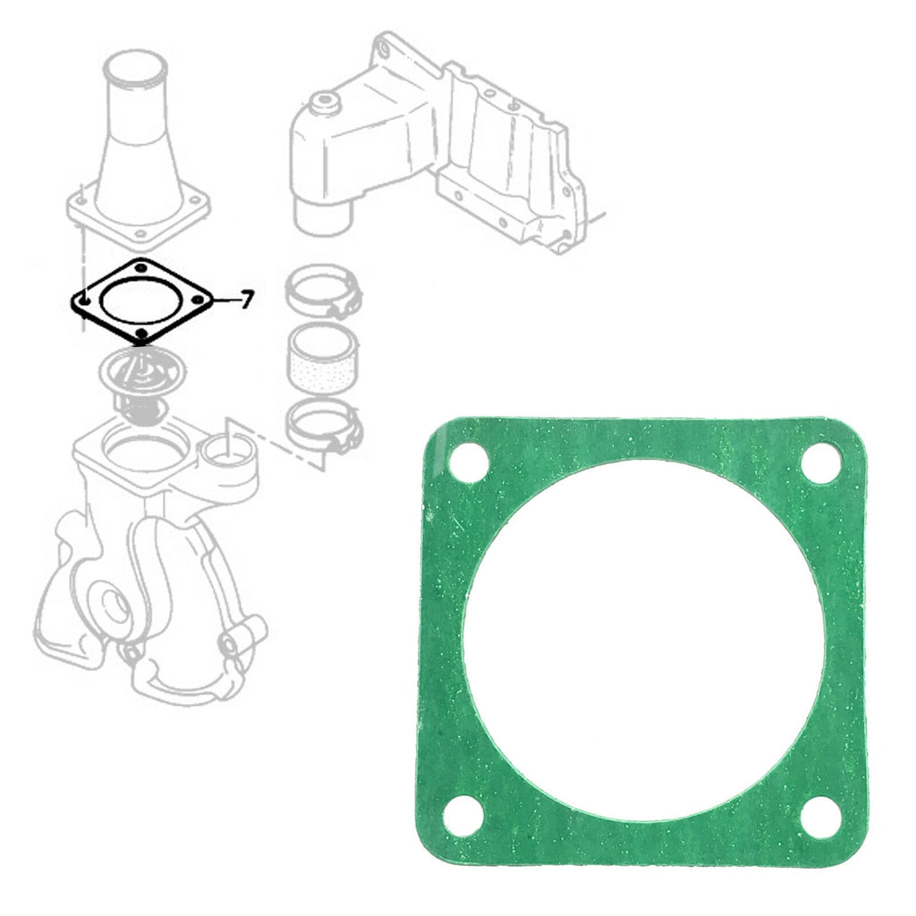 THERMOSTAT WATER PUMP GASKET SEAL FITS RENAULT TRUCKS, IVECO, 5000 694 361