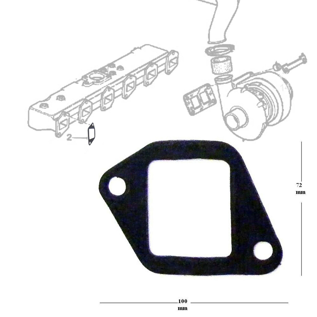 INTAKE EXHAUST MANIFOLD GASKET SEAL FITS DAF F SERIES, SB, 0517862