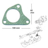 INTAKE EXHAUST MANIFOLD TRIANGLE GASKET SEAL RIGHT SIDE FITS DAF, 0241374