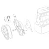 TIMING CASE COVER GASKET SEAL FITS MERCEDES-BENZ TRUCK, 3520150380