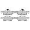 BORG & BECK REAR BRAKE PAD SET FITS HONDA CIVIC IX MK9 2012 ONWARDS