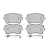 REAR BRAKE PAD SET FITS AUDI A8 (4H_) 2009 ONWARDS, 4H0698451A