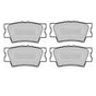 BORG & BECK REAR BRAKE PAD SET FOR TOYOTA RAV 4 MK3, MK4 2006 ONWARDS 0446642060