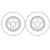 REAR BRAKE DISCS FITS AUDI A4, A5, A6 2010-2016,  8K0615601B, BBD4635