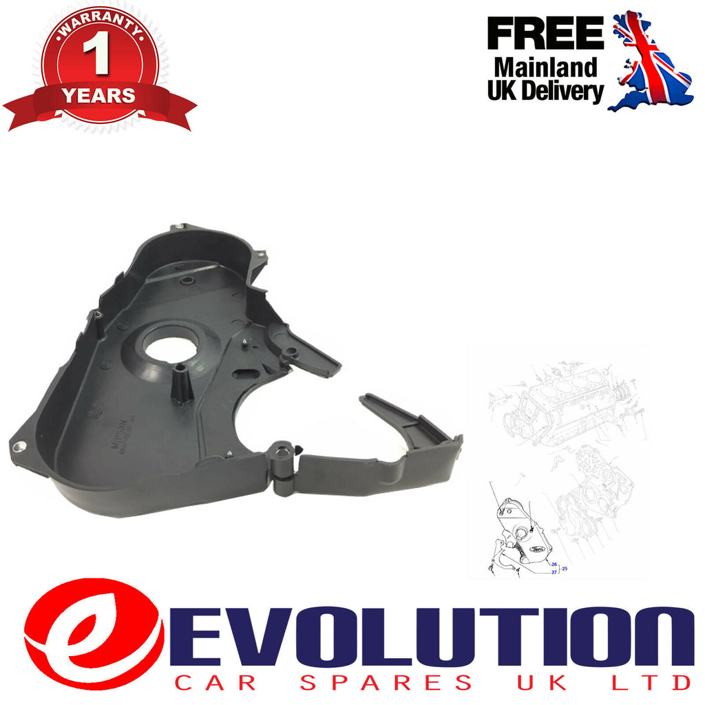 ENGINE TIMING CAM BELT COVER CASE FITS FORD TRANSIT MK4, MK5 2.5D 92-00, 6543232
