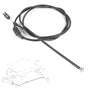 BONNET HOOD RELEASE CABLE FITS LHD MERCEDES E-CLASS, COUPE, A1248800059