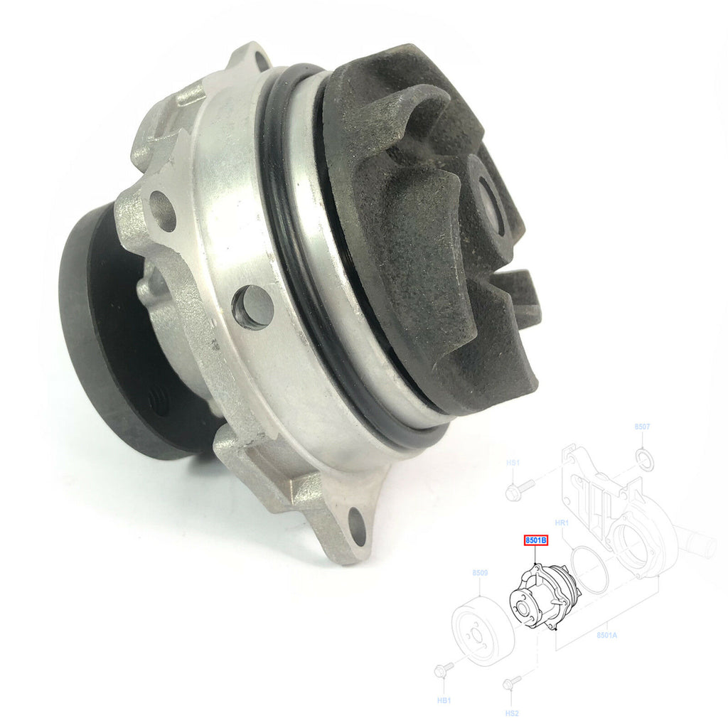 Kwp Water Pump Fits Focus 98 to 04 Mondeo MK2 Transit Connect 1517732