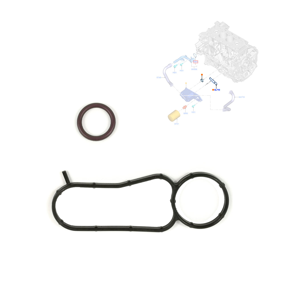 OEM GASKET O-RING FITS TRANSIT Mk8, TRANSIT / TOURNEO CUSTOM, 2025840