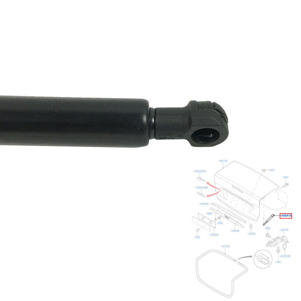 1X Boot Gas Strut Tailgate Spring Lifter Ford Focus 1124003 Xs41f406a10af