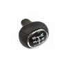 Ford Fiesta Focus Genuine 5 Speed Black Leather Gear Knob  