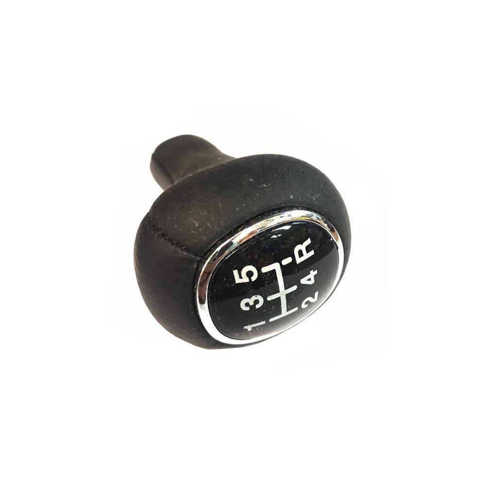 Ford Fiesta Focus Genuine 5 Speed Black Leather Gear Knob  