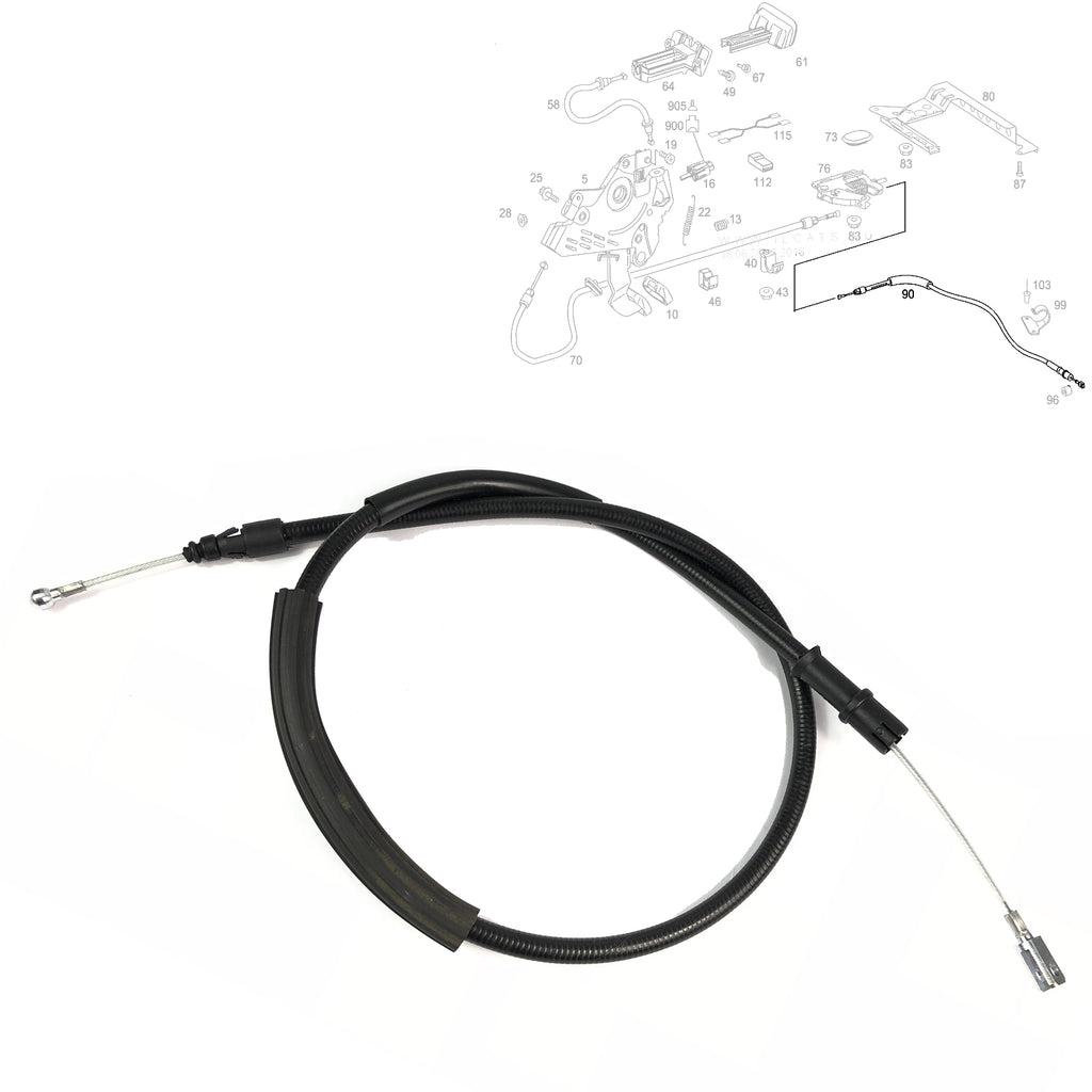 Mercedes Benz Vito Rear Left Handbrake Parking Cable 6394270438 6394203585